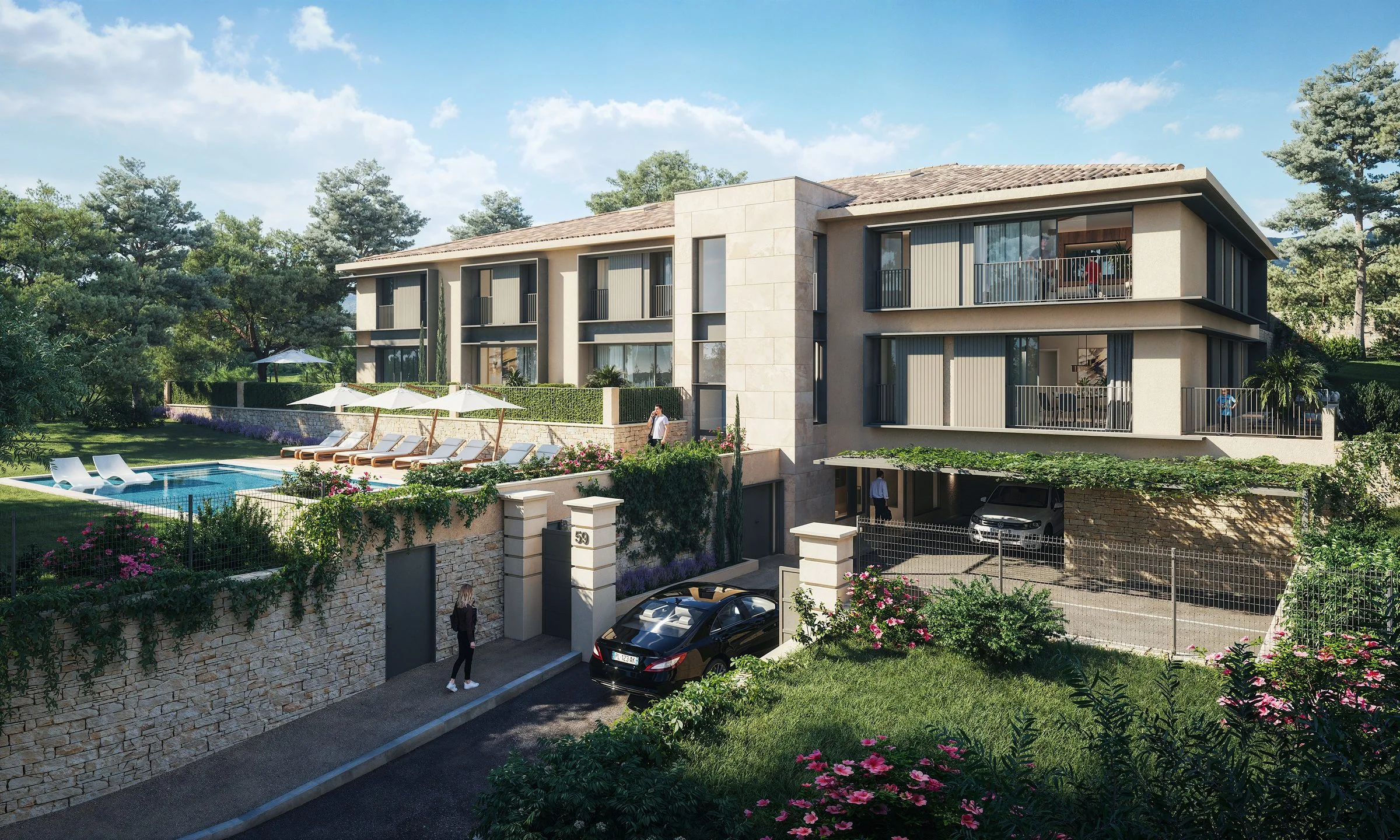 Résidence 59 Cézanne avec vue sur la Sainte-Victoire